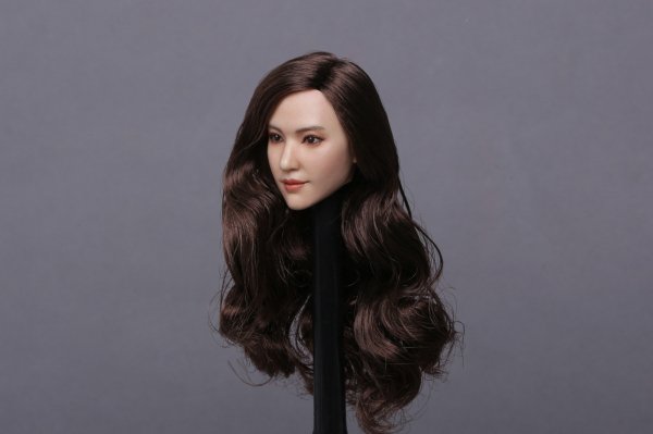 1/6 GACTOYS GC015-A アジアン美人 ロングヘアヘッド - 1/6フィギュア 