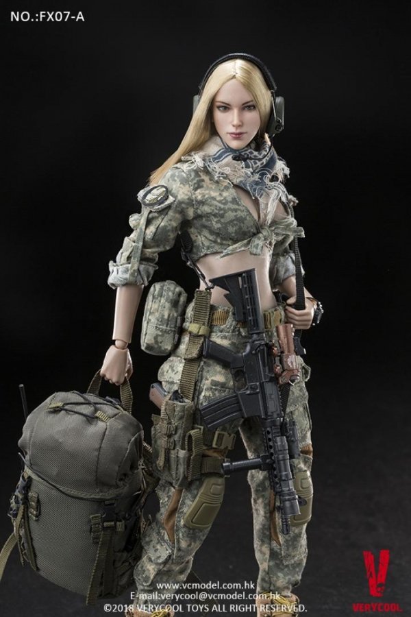 1/6 VERYCOOL FX07-A VC 3.0 Female Body 欧米美人ヘッドと素体セット 