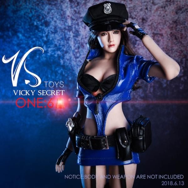 1/6 VStoys 18XG16B COS 美人セクシーポリス警察服セット - 1/6