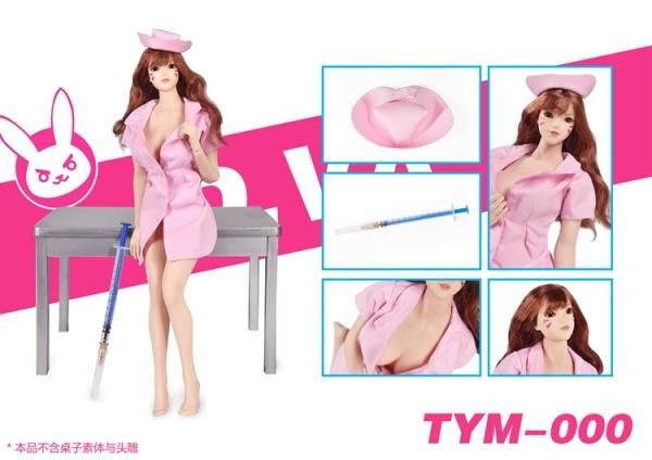 1 6 Tym 000 019 D Va インターネット依存症美少女 ナース服とヘッド注射器セット 1 6フィギュアの通販 予約なら トイザキュート