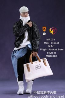 1/6 MCCToys x Mr.Z MCC008  MR.Zs Mini Closet- Flight Jacket sets