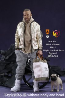 1/6 MCCToys x Mr.Z MCC009  MR.Zs Mini Closet- Flight Jacket sets