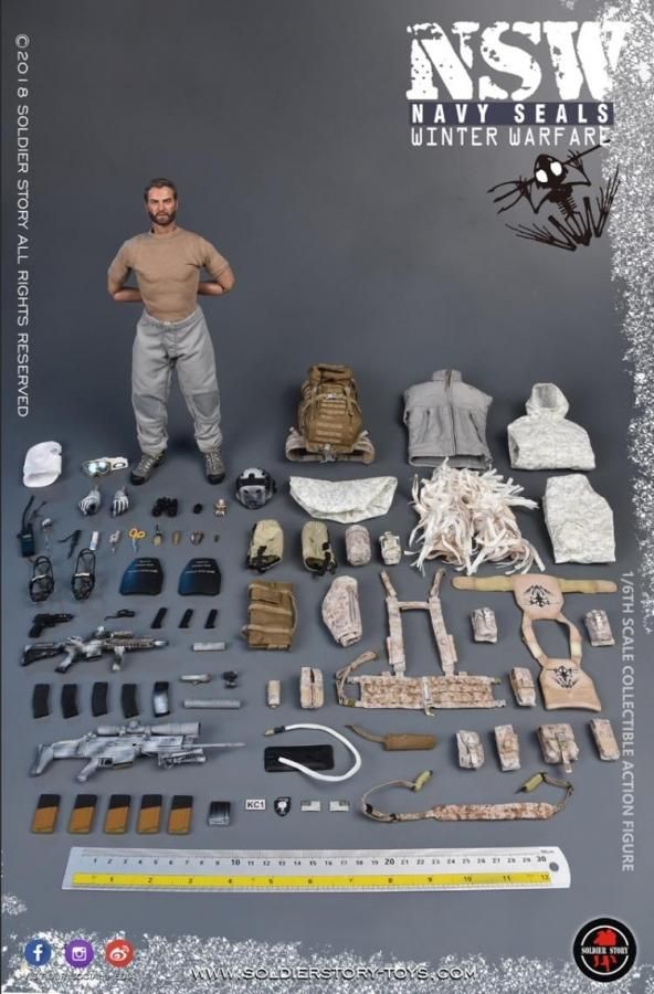 送料無料 1/6 Soldier Story SS109 NSW Navy SEAL Winter