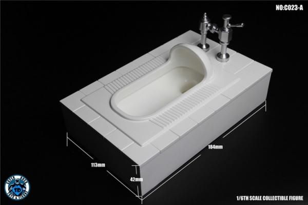 1/6 SUPER DUCKS C023-A 和式トイレ - 1/6フィギュアの通販