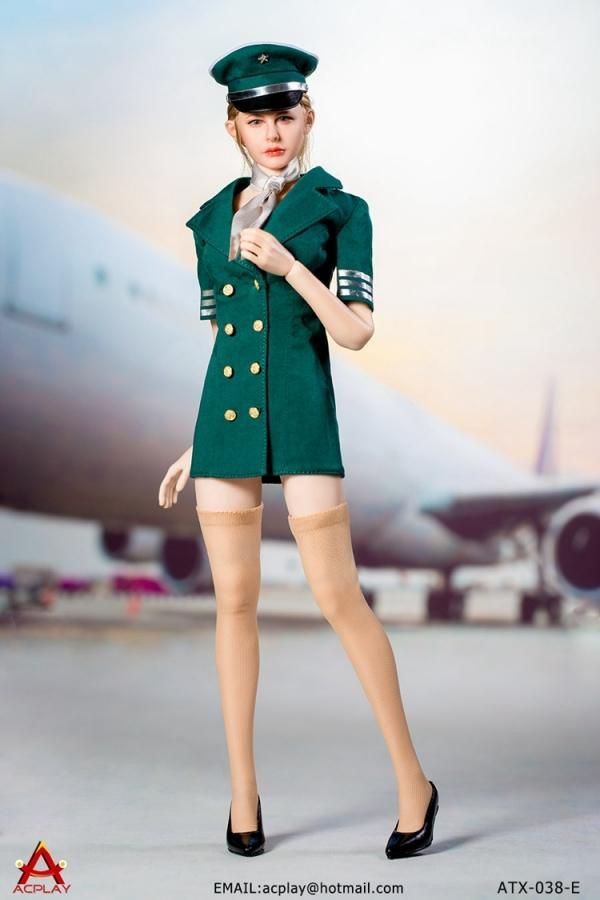 1/6 ACPLAY ATX038 セクシー 飛行機客室乗務員 CA スチュワーデス制服 