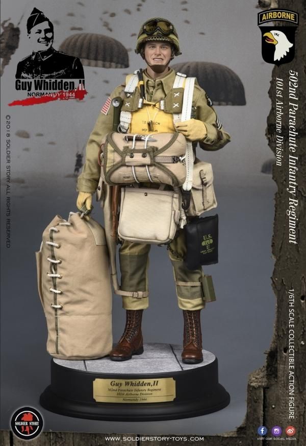 予約 1/6 SoldierStory SS110 空挺兵 Guy Whidden II: WWII: 101st 