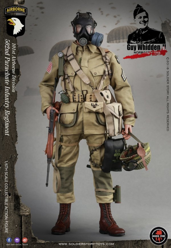 予約 1/6 SoldierStory SS110 空挺兵 Guy Whidden II: WWII: 101st 