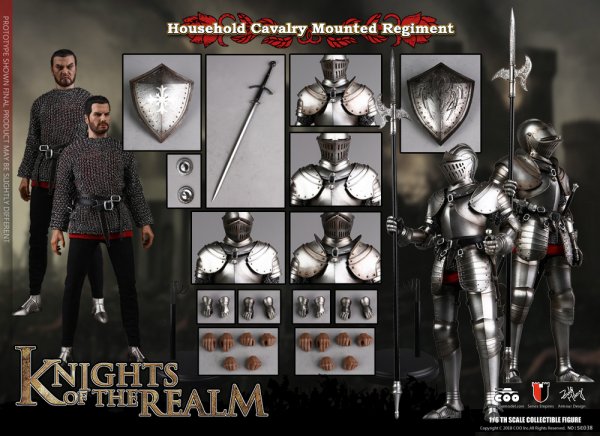 1/6 COOMODEL SE038 KNIGHTS OF THE REALM - HOUSEHOLD CAVALRY