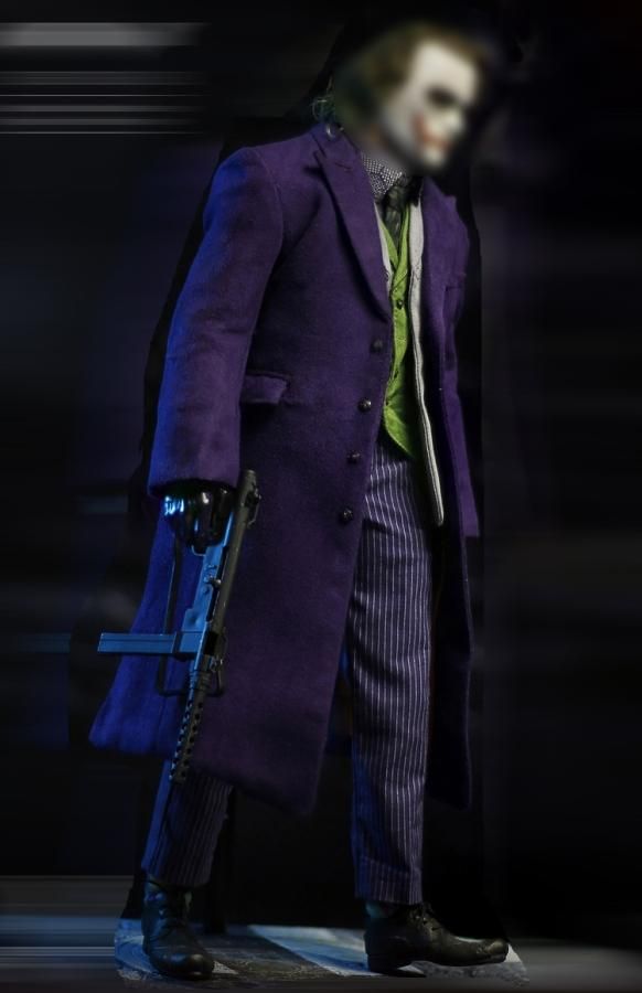 送料無料 1/6 THE BEST TOYS ジョーカー 欧米男性ヘッド服武器