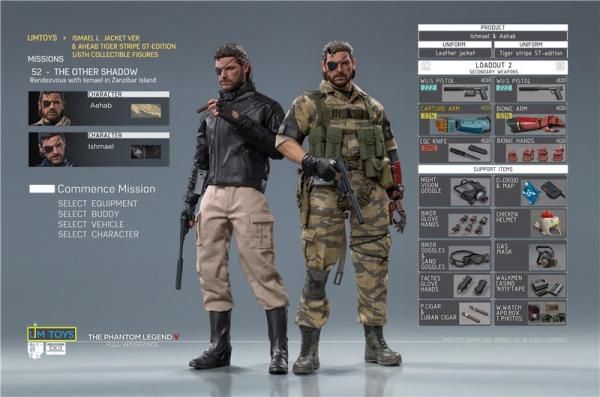 1/6 LIMTOYS 005 メタルギアソリッドV Ishmail and Ahab EP52-Double 1/6 LIMTOYS 005 メタルギアソリッドV Ishmail and Ahab EP52-Double