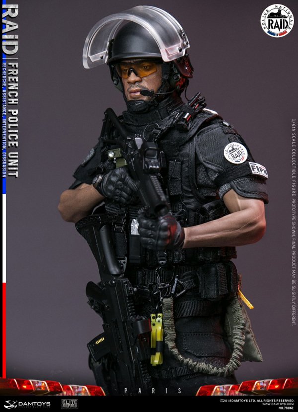 1/6 DAMTOYS DAM 78061 FRENCH POLICE UNIT RAID IN PARIS フランス 