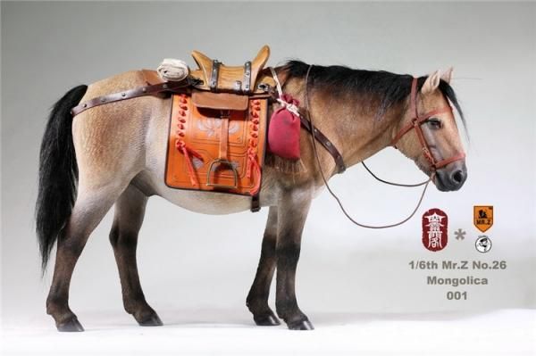 1/6 MR.Z No.26 KongLingGe KLG-M001-4 Mongolica モンゴル馬 - 1/6