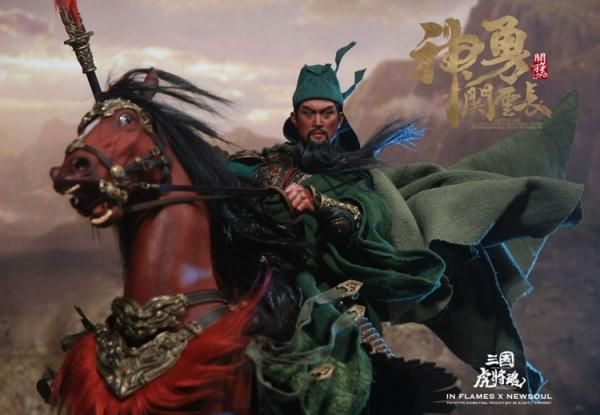 Inflames Toys×NewSoul Toys 1/6 三国虎将魂 猛張飛 & 烏騅豹