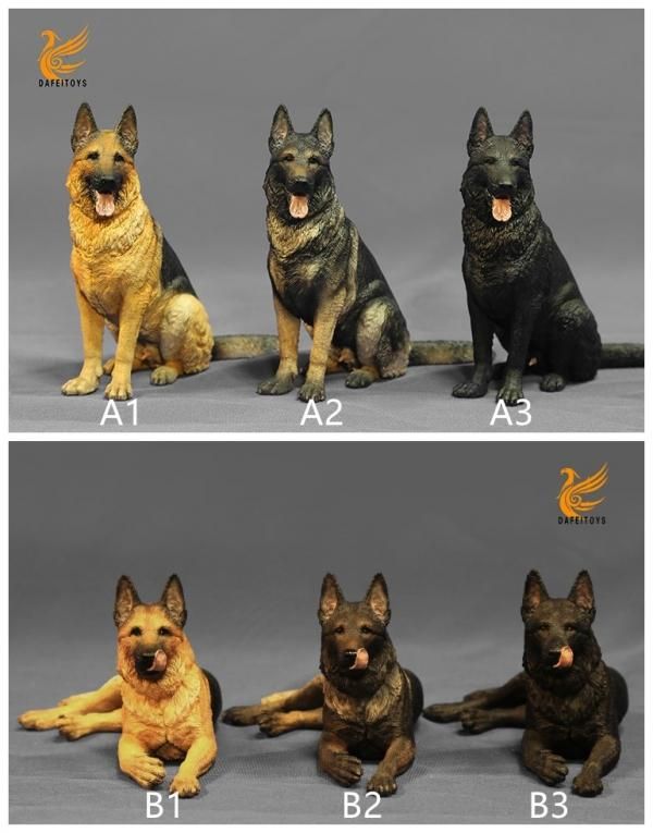 予約 1/6 FLY TOYS DF001 ジャーマン・シェパード・ドッグ 犬