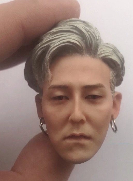 1/6 DIY アジアン男性 BIGBANG G-DRAGON クォン・ジヨン ヘッド - 1/6フィギュアの通販、予約なら トイザキュート  Since 2008