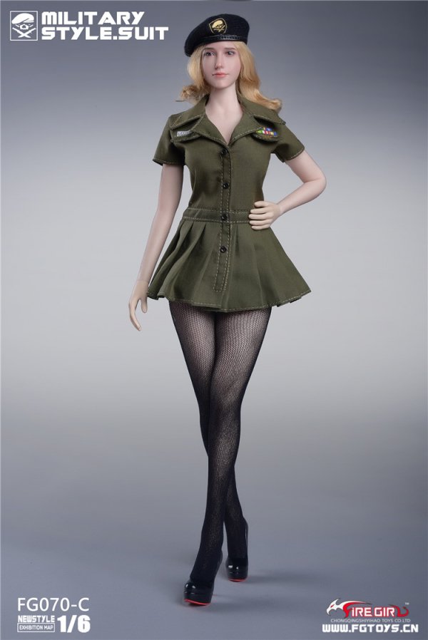 1/6 Fire Girl Toys FG070 縫い目のない 美人セクシー米軍軍服 - 1/6フィギュアの通販、予約なら トイザキュート Since  2008