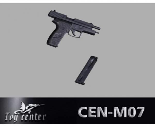 送料無料 1/6 Toy center CEN-M07男性スパイ007等用 革服と武器