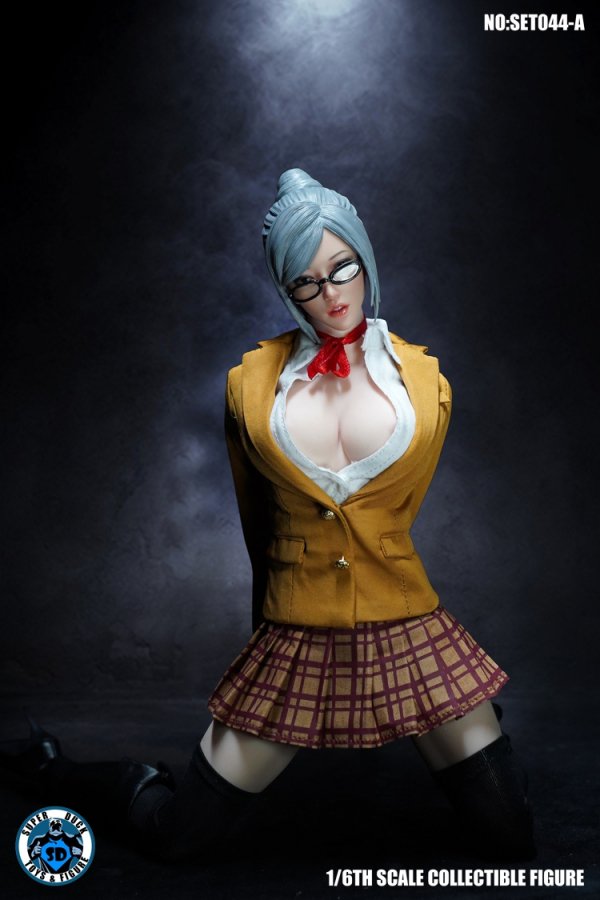 送料無料 1/6 SUPER DUCK SET044-A COSPLAY 美人セクシー 魅惑の谷間 白肌 ヘッドと服セット - 1/6フィギュアの通販、予約なら  トイザキュート Since 2008