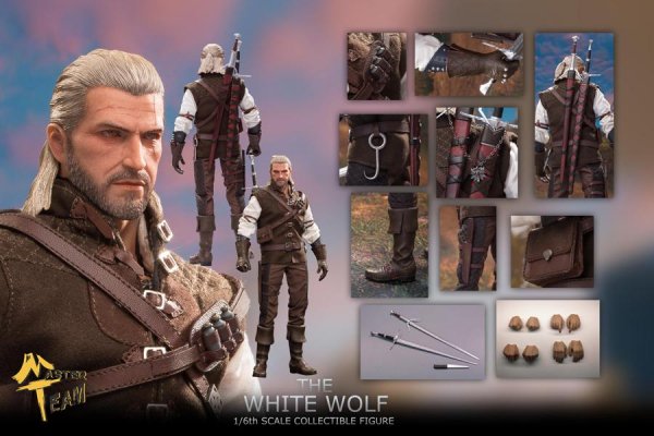 送料無料 1/6 MASTER TEAM MT ウィッチャー The White Wolf Geralt - 1