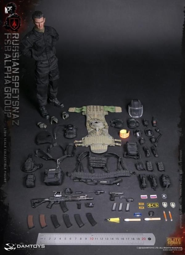 送料無料 1/6 DAMTOYS DAM 78064 RUSSIAN SPETSNAZ FSB ALPHA