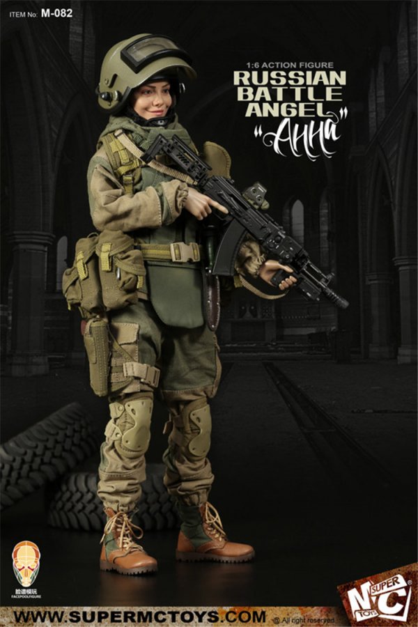 送料無料 1/6 SUPERMC TOYS M-082 Russian battle angle ロシア天使