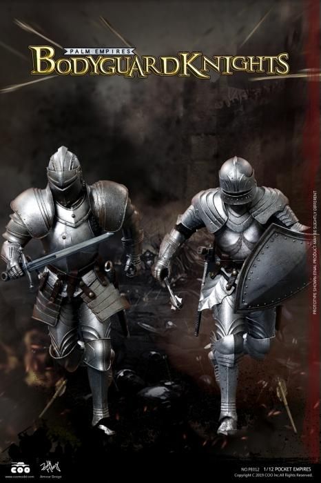 その他 PALM EMPIRES BODYGUARD KNIGHTS PE012 Coomodel PE012 Palm Empire Bodyguard Knight Double Figure