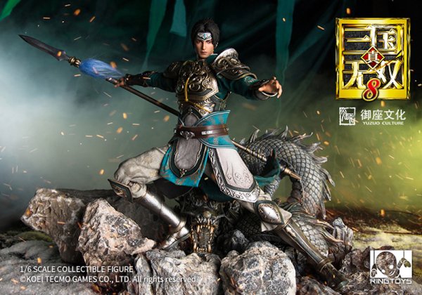 送料無料 1/6 RingToys 真・三国無双8 趙雲 - 1/6フィギュアの通販、予約なら トイザキュート Since 2008