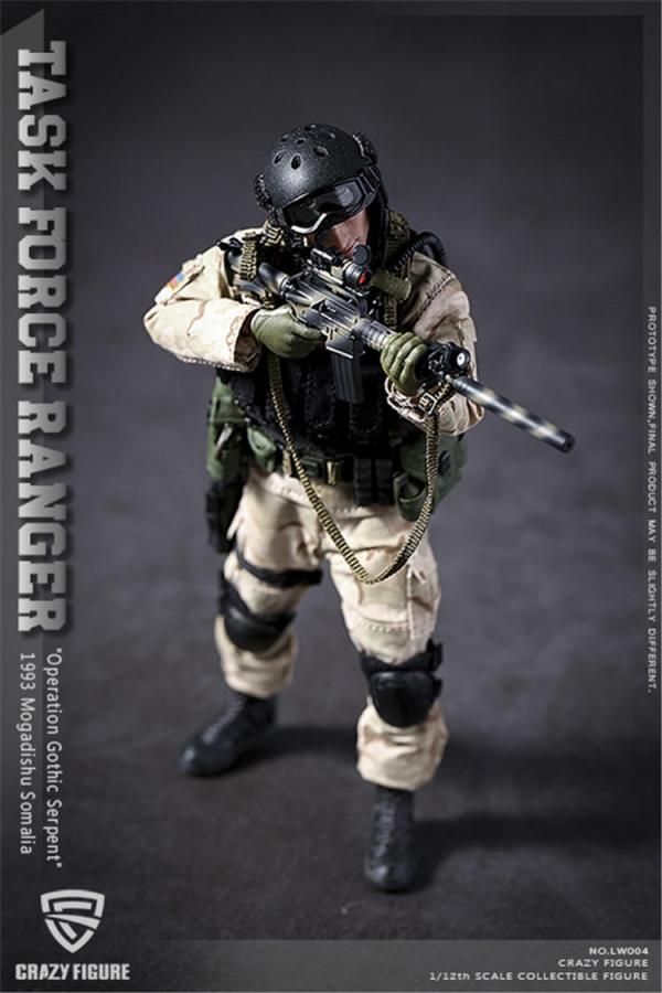 送料無料 予約 1/12 CrazyFigure LW004 モガディシュの戦闘