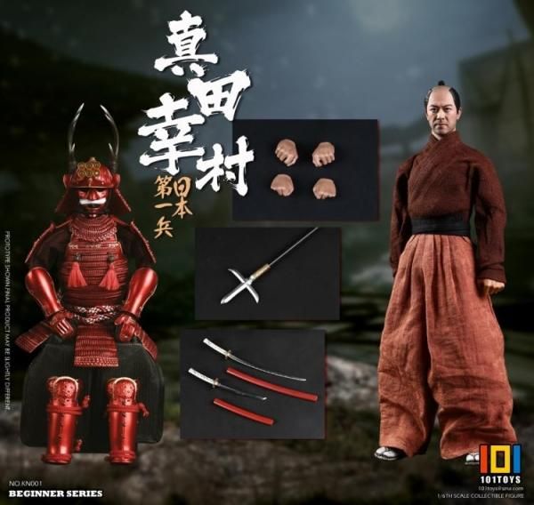 送料無料 1/6 101TOYS NO.KN001 戦国の英雄・真田幸村（真田信繁