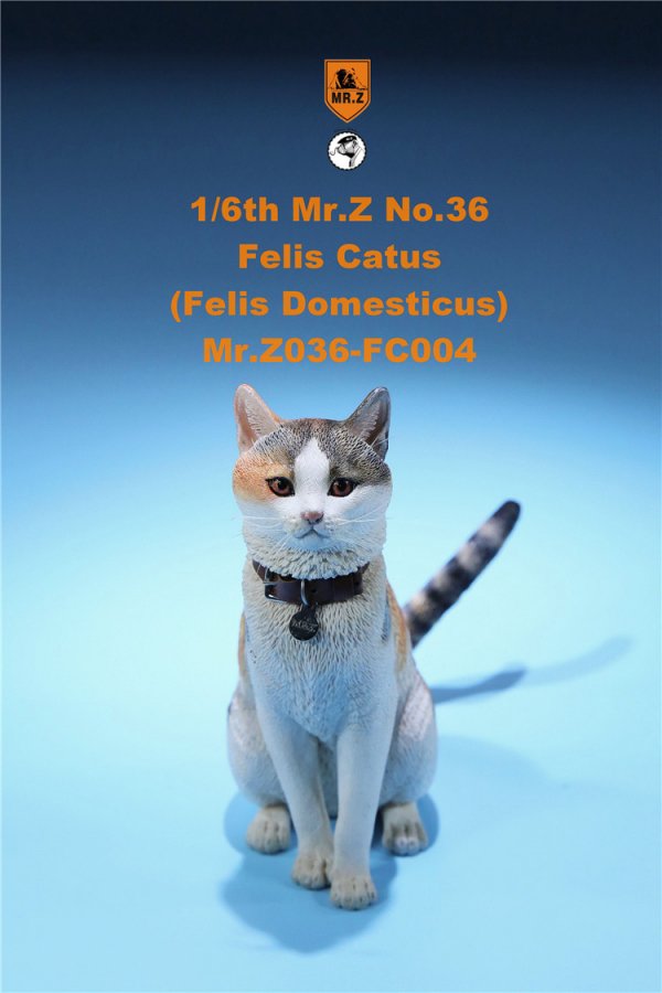 送料無料 1/6 Mr. Z Animal Model No.36 家猫 Felis Catus (all six