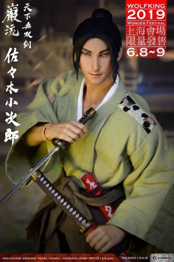 送料無料 1/6 WOLFKING WF2019 上海会場限定版 佐々木小次郎 - 1