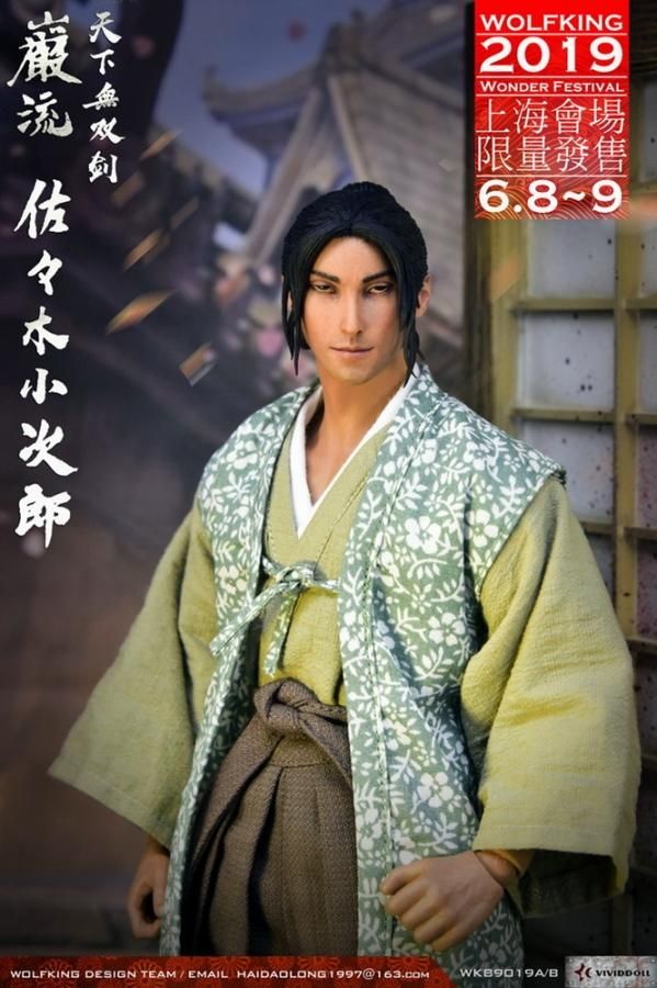 送料無料 1/6 WOLFKING WF2019 上海会場限定版 佐々木小次郎 - 1