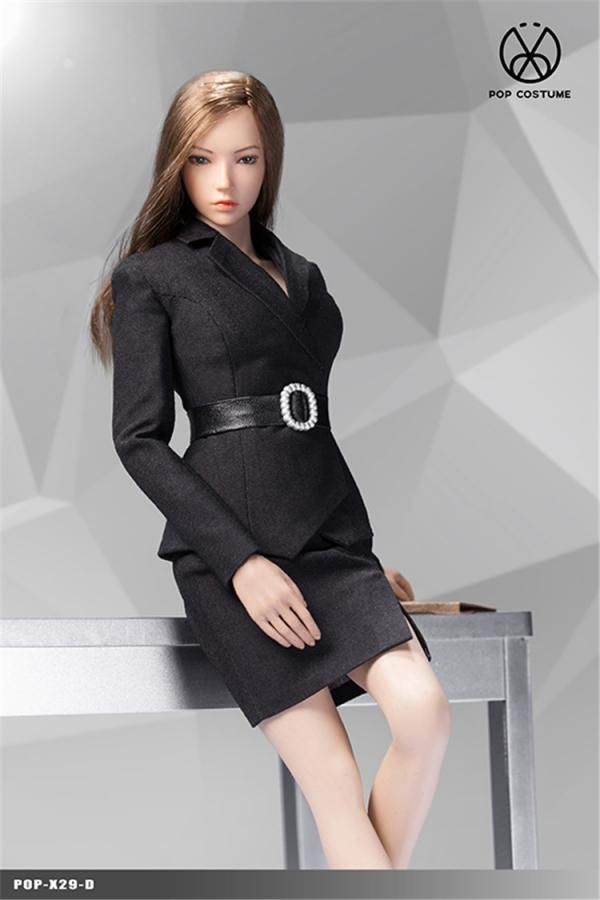 送料無料 1/6 POPTOYS POP COSTUME X29 オフィスレディ スーツ