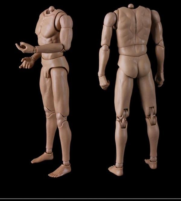 送料無料 1/6 WorldBox AT020 通用男性素体 - 1/6フィギュアの