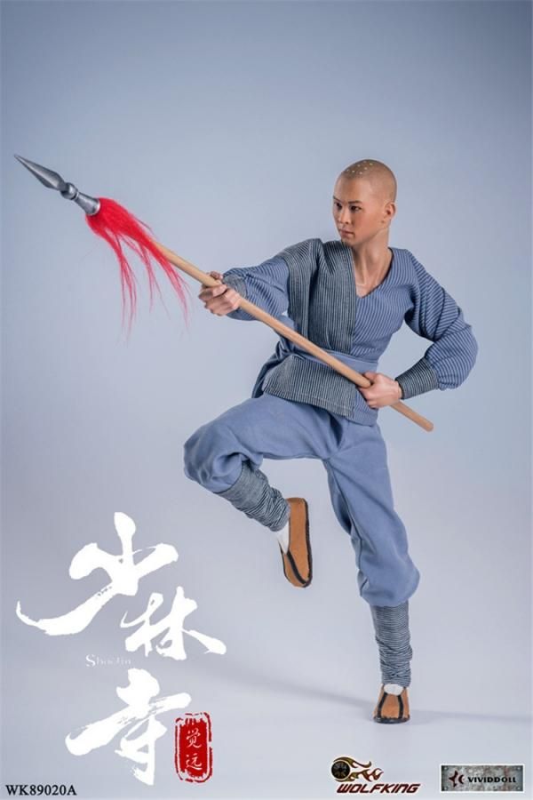 送料無料 予約 1/6 WOLFKING WK89020A 嵩山少林寺武僧 覚遠大師