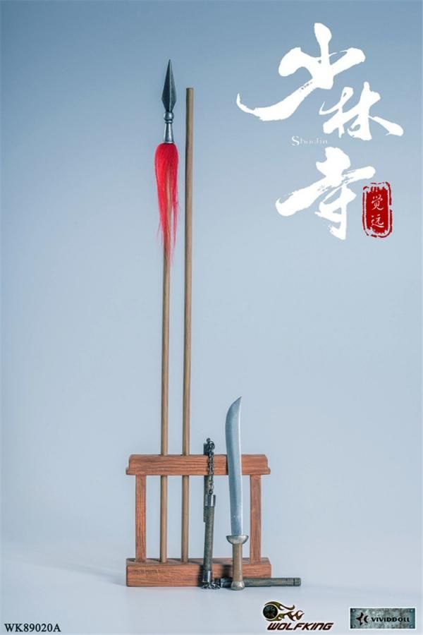送料無料 予約 1/6 WOLFKING WK89020A 嵩山少林寺武僧 覚遠大師