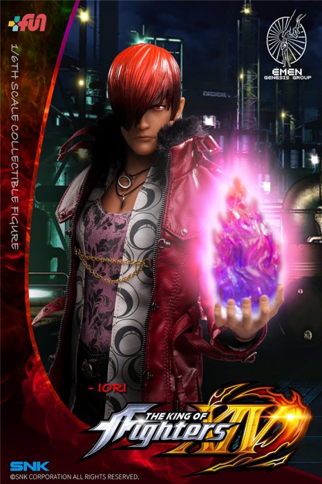 送料無料 1/6 Genesis KOF-IR01 八神 庵 The King of Fighters XIV - 1 