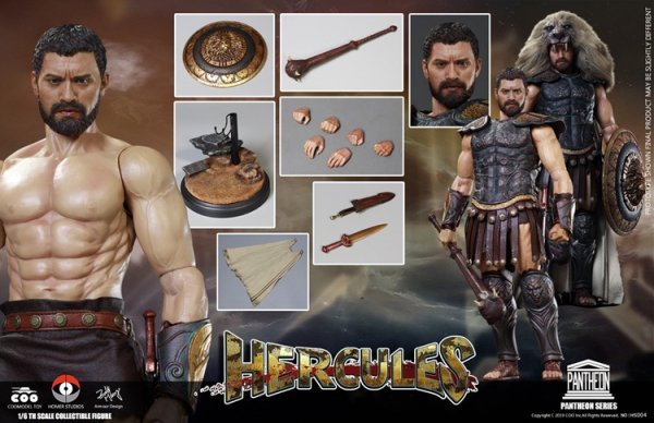 送料無料 1/6 COOMODEL X HOMER HS004 SCALE HERCULES PANTHEON SERIES - 1/6フィギュアの通販、予約なら  トイザキュート Since 2008