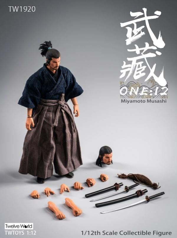 送料無料 二次予約 1/12 TWTOYS TW1920 日本サムライ 宮本武蔵 送料無料 二次予約 1/12 TWTOYS TW1920 日本サムライ 宮本武蔵