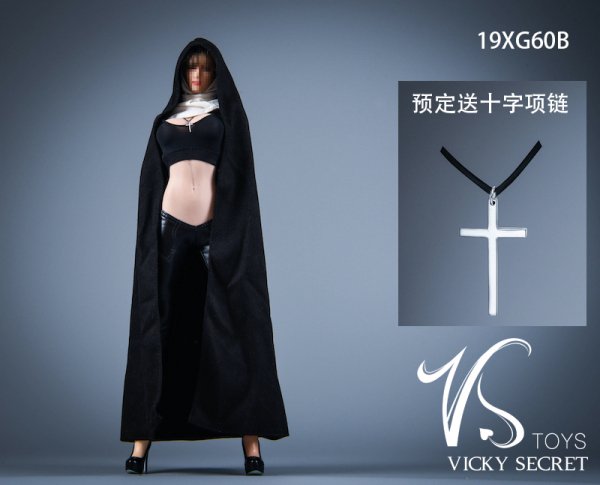 送料無料 1/6 VSTOYS 19XG60 セクシー修道女服セット - 1/6