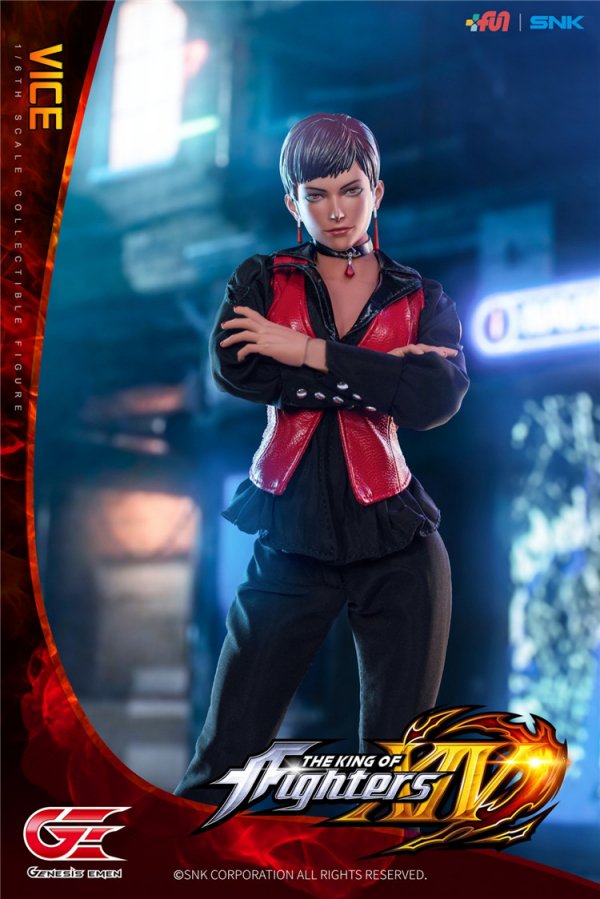 送料無料 1/6 GENESIS EMEN ザ・キング・オブ・ファイターズ バイス THE KING OF FIGHTERS XIV VICE -  1/6フィギュアの通販、予約なら トイザキュート Since 2008