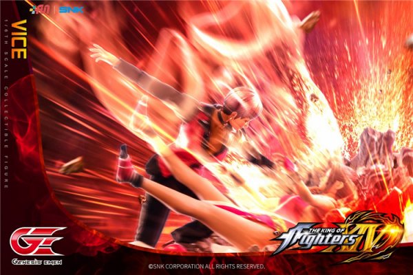 送料無料 1/6 GENESIS EMEN ザ・キング・オブ・ファイターズ バイス THE KING OF FIGHTERS XIV VICE - 1/ 6フィギュアの通販、予約なら トイザキュート Since 2008