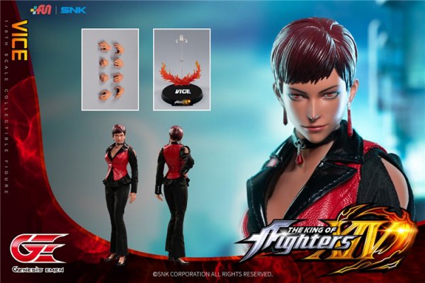 送料無料 1/6 GENESIS EMEN ザ・キング・オブ・ファイターズ バイス THE KING OF FIGHTERS XIV VICE -  1/6フィギュアの通販、予約なら トイザキュート Since 2008