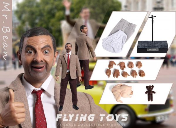 予約 送料無料 1/4 FLYING TOYS FT-001 Mr.ビーン 欧米男性フルセット - 1/6フィギュアの通販、予約なら トイザキュート  Since 2008