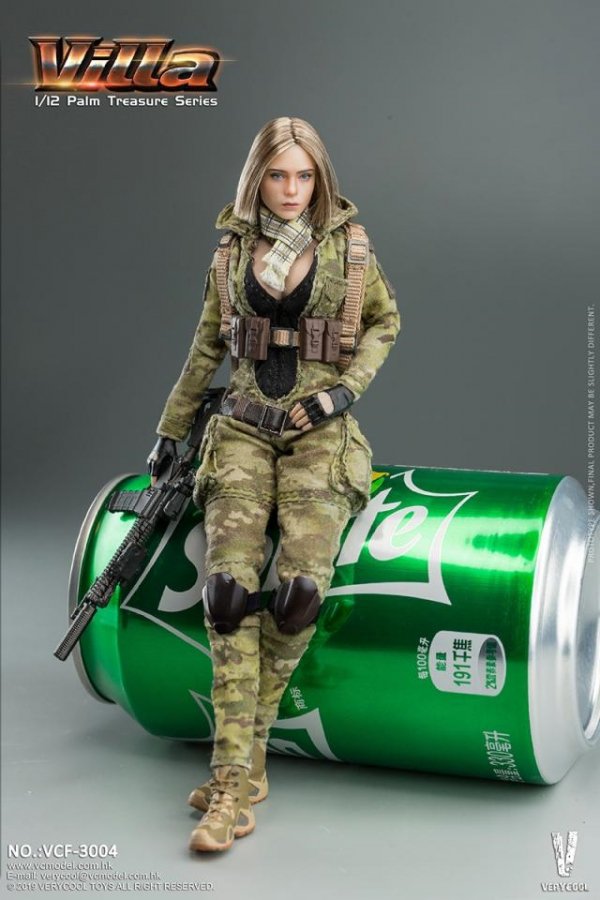 送料無料 1/12 VERYCOOL VCF-3004 ヴィラ MC Camouflage Women Soldier Villa 迷彩美人 - 1/6 フィギュアの通販、予約なら トイザキュート Since 2008