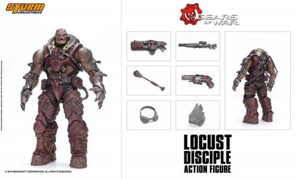 送料無料 予約 1/12 Storm Toys ギアーズ・オブ・ウォー Gears Tactics