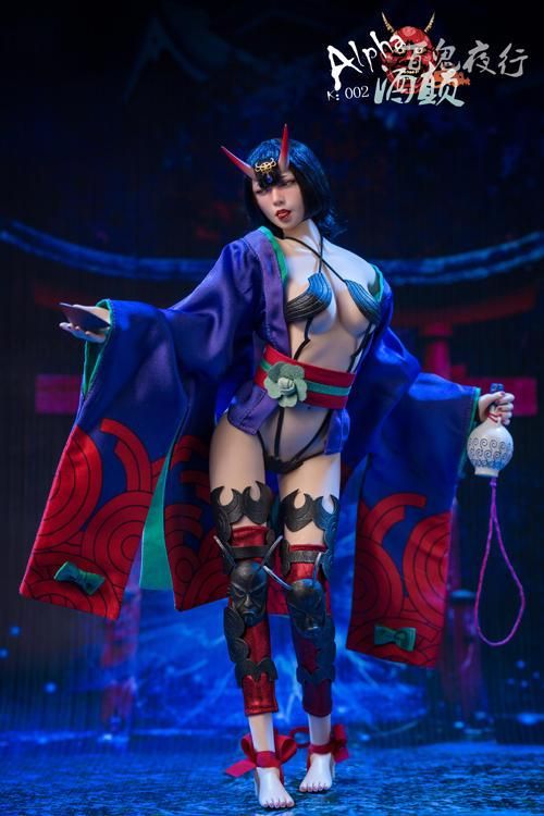 Alpha 1/6 酒呑童子 酒顛 百鬼夜行 未開封新品 K002 Amazon | Alpha K002 1/6 酒呑童子 酒顛 百鬼夜行 アクション