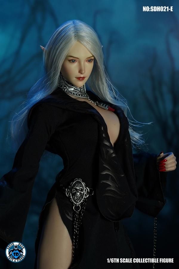 送料340円) 1/6 女性 ヘッド 素体 セット FLAGSET MEIMEI (検