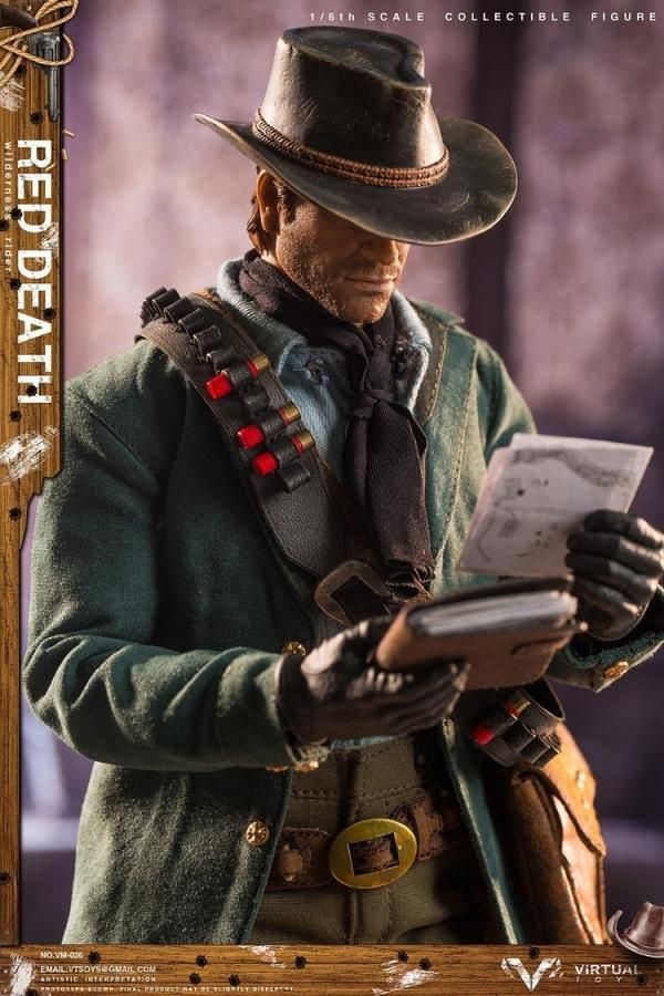 RED DEATH-WILDERNESS RIDER Wild West Cowboy(ワイルド・ウエスト・カウボーイ) 1/6 完成品 可動フィギュア(VM-026) VTS VTS】VM-026 1/6 RED DEATH-WILDERNESS RIDER Wild West Cowboy