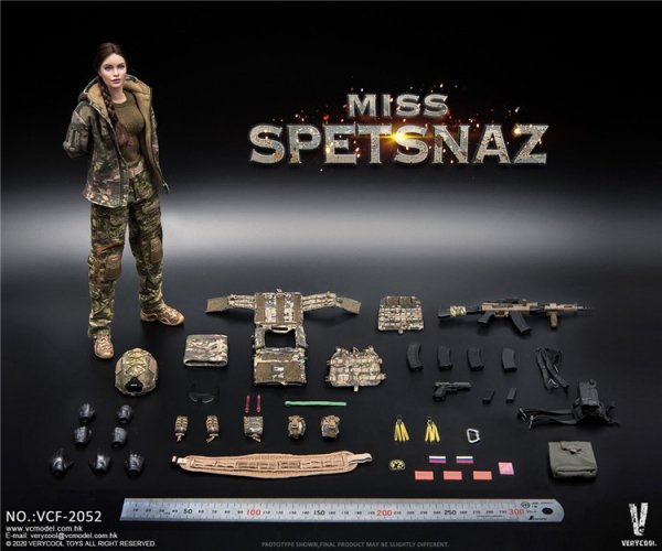 送料無料 1/6 VERYCOOL VCF-2052 MISS SPETSNAZ ロシア美人士官 - 1/6フィギュアの通販、予約なら トイザキュート  Since 2008